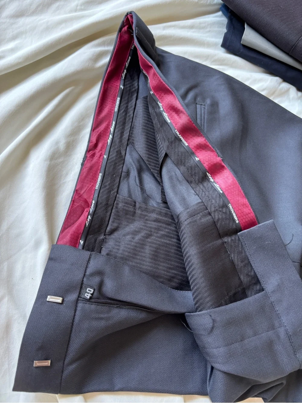 Men’s Charcoal Gray Formal Dress Pants Size 40 Brand New Never Worn